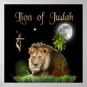 Affiche Lion de Juda
