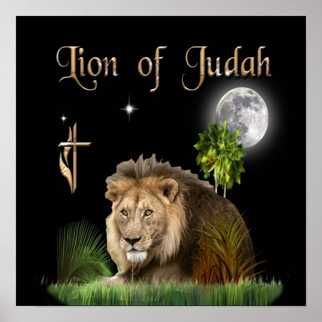 Affiche Lion de Juda (Devant)