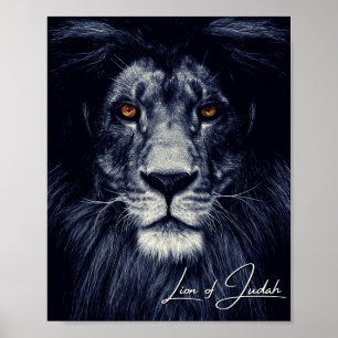 Affiche Lion De Judah - Chrétien