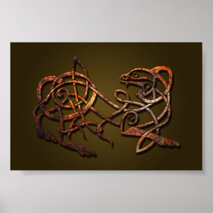 Affiche Lion des norses