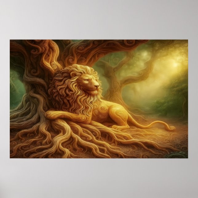 Affiche Lion d'Or  (Devant)