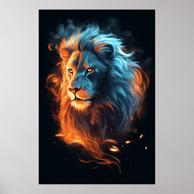 Affiche Lion Fierce (Devant)