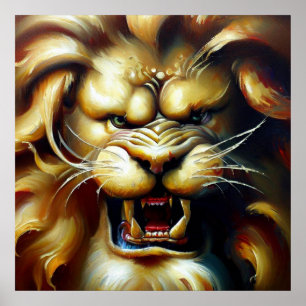 Affiche Lion Foo Chinois (5)
