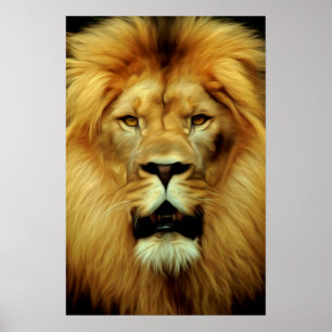 Affiche Lion Majesty
