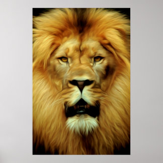 Affiche Lion Majesty