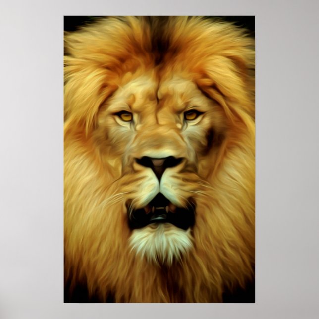 Affiche Lion Majesty (Devant)