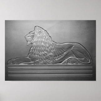 Affiche Lion MGM Lowes