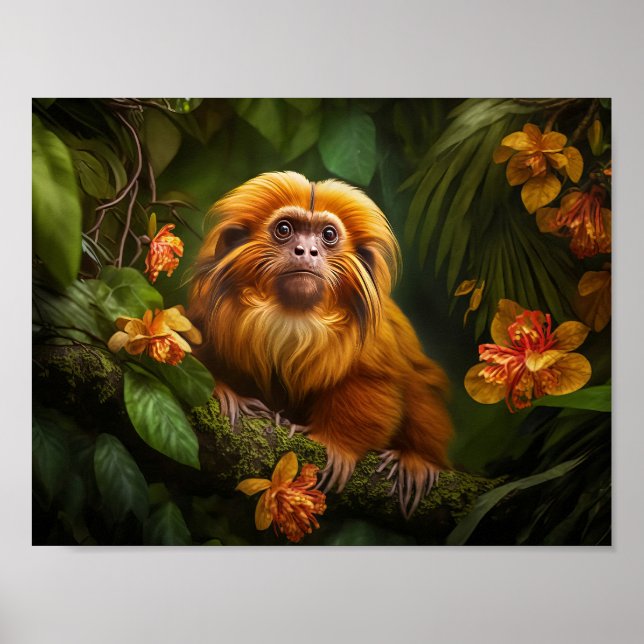 Affiche Lion Tamarin (Devant)