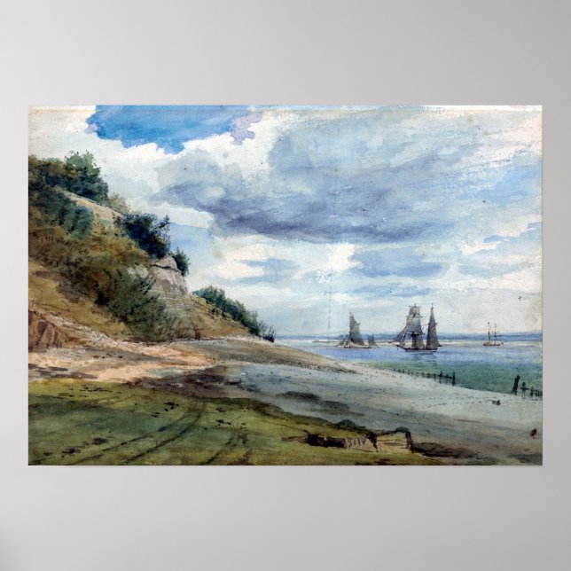 Affiche Lionel Constable Vue près de Walton sur Naze (Devant)