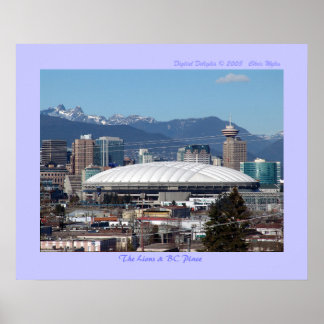 Affiche Lions & BC Place