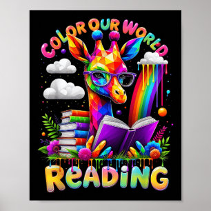 Affiche Lire Couleurs Notre Couleur du Monde Notre Monde 2