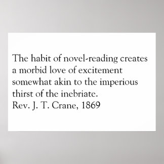 Affiche Lire est mal.