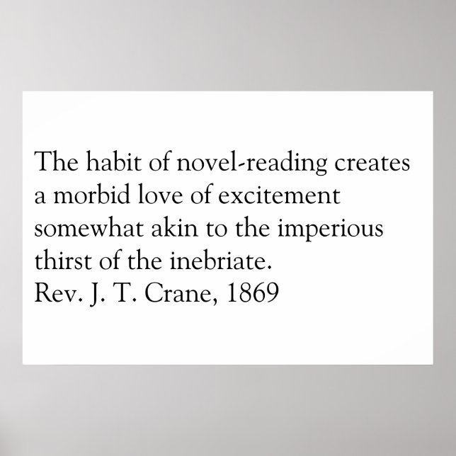 Affiche Lire est mal. (Devant)