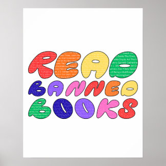 Affiche Lire les livres interdits