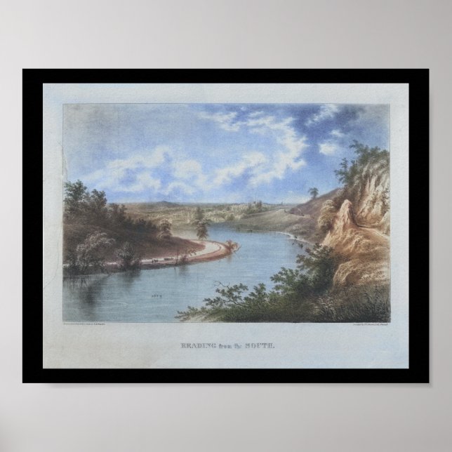 Affiche Lire Pennsylvania Schuylkill River Imprimer (Devant)