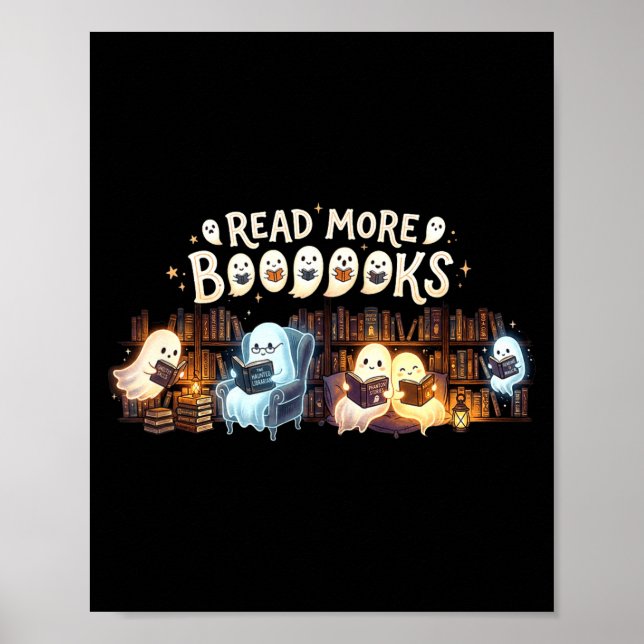 Affiche Lire plus de livres  (Devant)