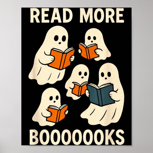 Affiche Lire plus de livres  (Devant)