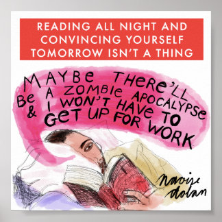 Affiche Lire toute la nuit