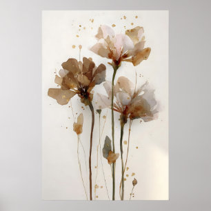 Affiche Lis des Champs – Art Floral Chrétien pour Murs