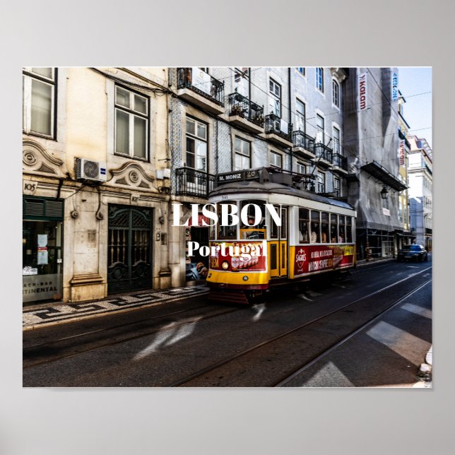 Affiche Lisbon, Portugal (Devant)