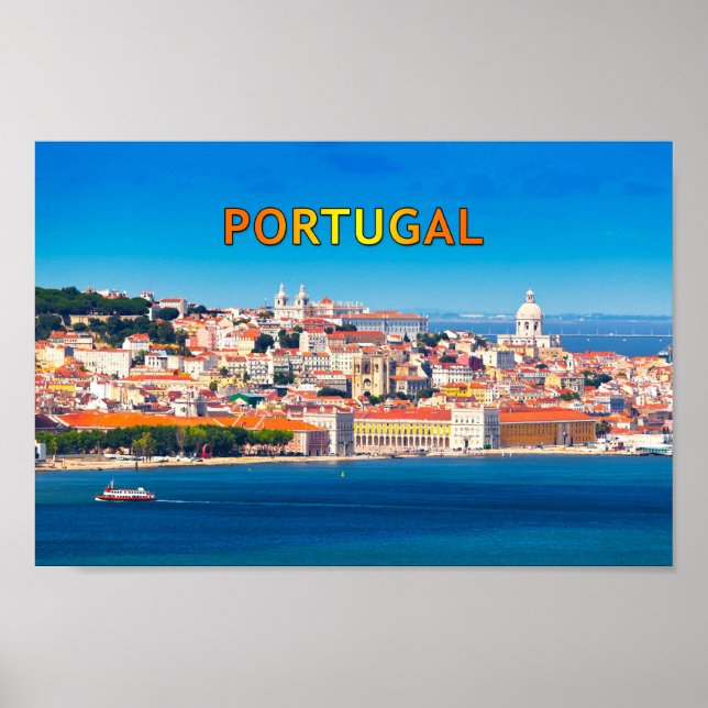 Affiche Lisbonne 002F (Devant)