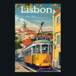 Affiche Lisbonne Portugal Vintage Retro Voyage Illustratio<br><div class="desc">Lisbonne Portugal Vintage Retro Voyage Illustration</div>