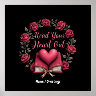 Affiche Lisez Your Heart Out A Haven for Book Lovers
