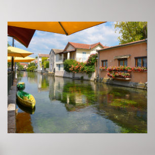 Affiche L'Isle sur la Sorgue in France