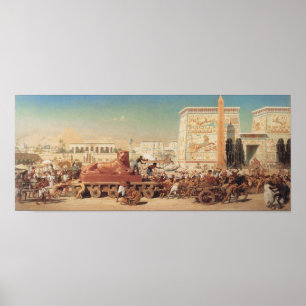 Affiche L'Israël en Egypte