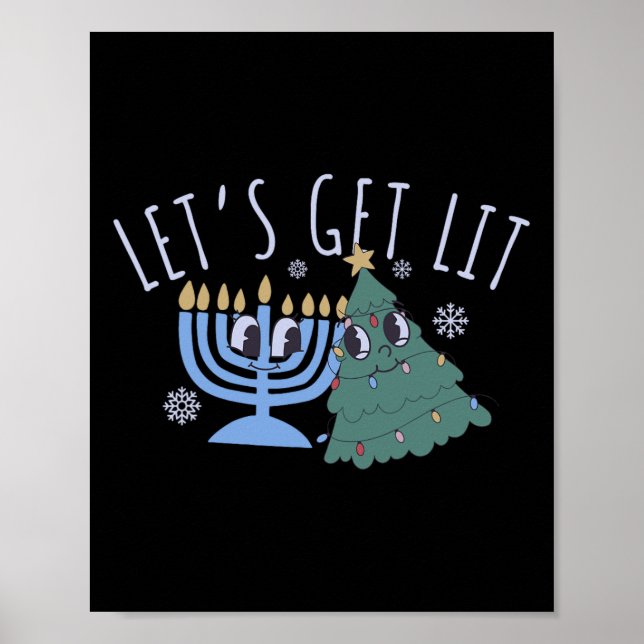 Affiche Lit Chrismukkah Hanoukka Noël Match (Devant)