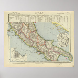 Affiche L'Italie centrale