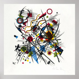 Affiche Lithographie de Kandinsky, Beaux-arts