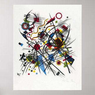 Affiche Lithographie fur die Vierte Bauhausmappe (1922)