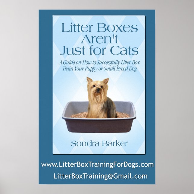 Affiche Litter Boxes Arent Just For cats (Devant)