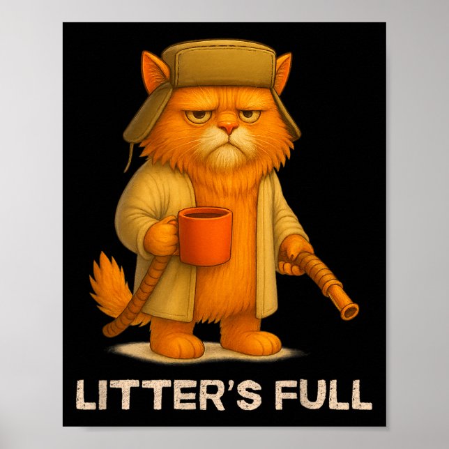 Affiche Litter’s Full Funny Cat Parody Lovers Christmas Xm (Devant)