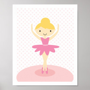 Affiche Little Ballerina