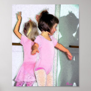 Affiche Little Ballerinas