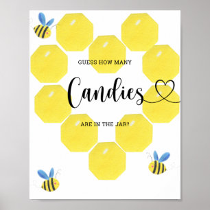Affiche Little BEE devine combien de canettes
