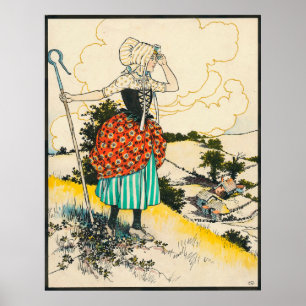 Affiche Little Bo Peep by St George and the Dragon