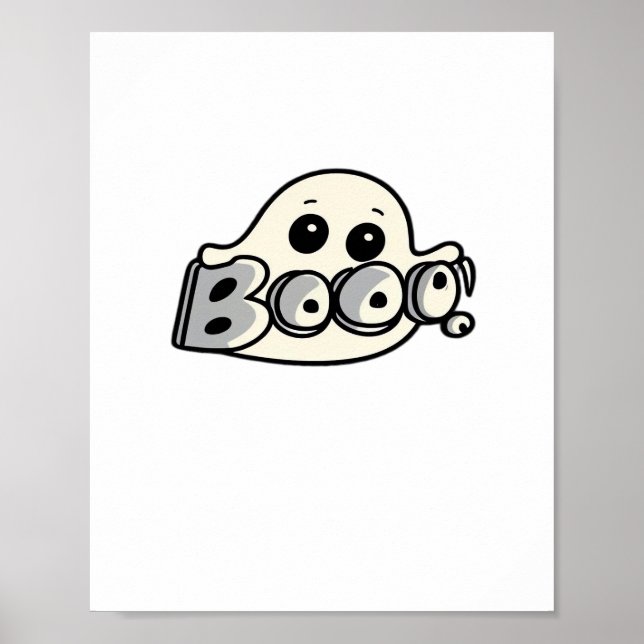 Affiche Little Boo Creative Décontracté (Devant)