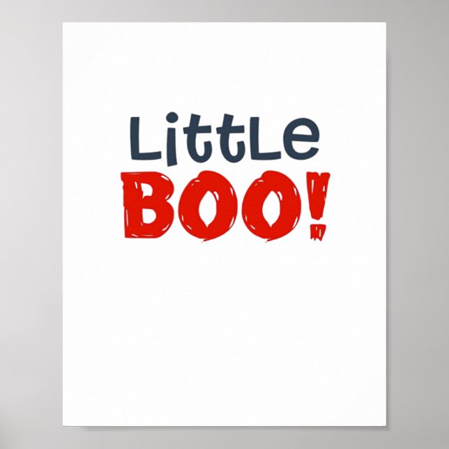 Affiche Little Boo Creative Décontracté (Devant)