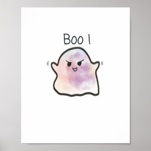 Affiche Little Boo Est Un Mème Drôle Gâché