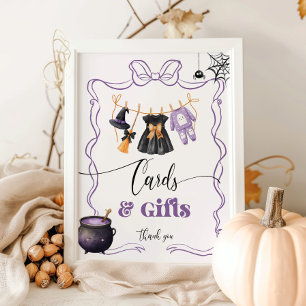 Affiche Little Boo halloween Cartes de ligne et cadeaux