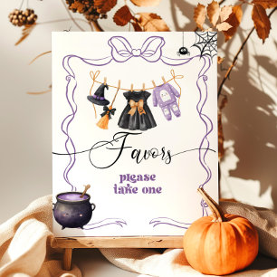Affiche Little Boo halloween Clothesline Faveurs
