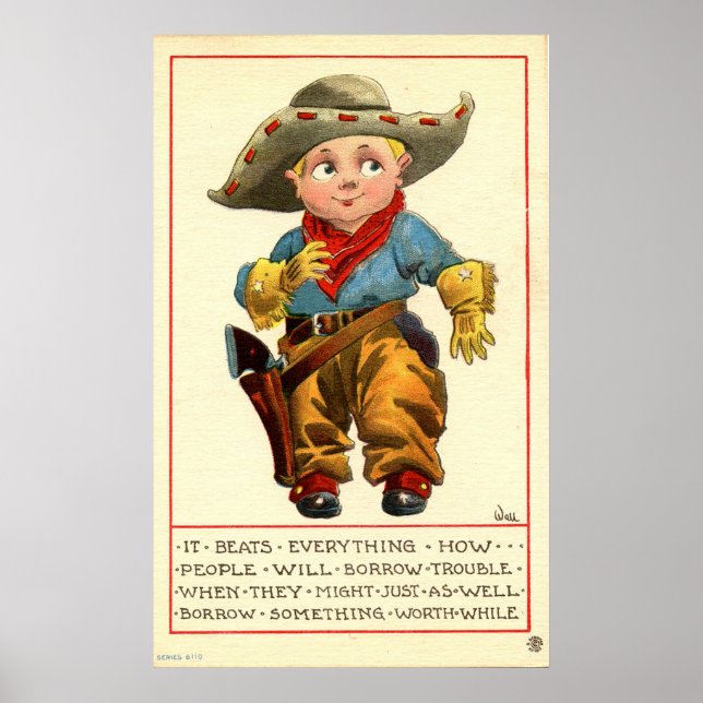 Affiche Little Cowboy (Devant)