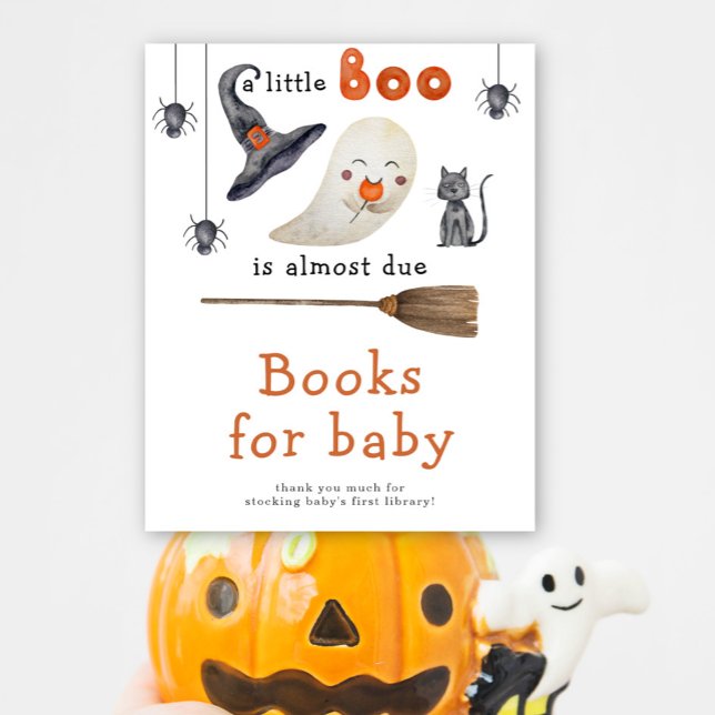 Affiche Little ghost - Livres pour bébé (Créateur téléchargé)