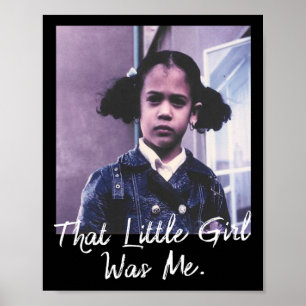 Affiche Little Girl Was Me T T Shirt Kamala Harris 2020