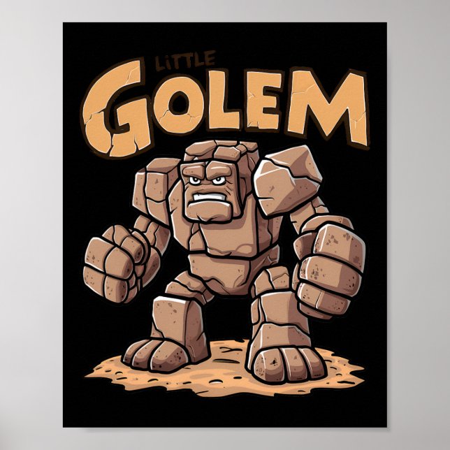 Affiche Little Golem Back To School Kid Golem  (Devant)