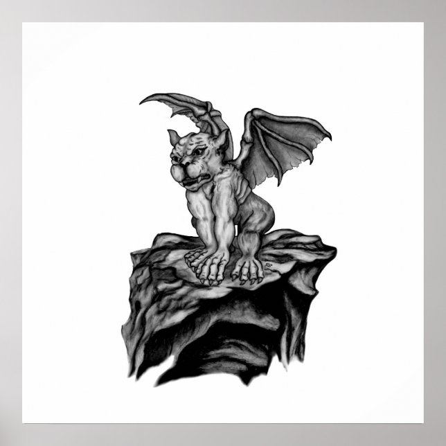 Affiche Little Golem Gargoyle (Devant)