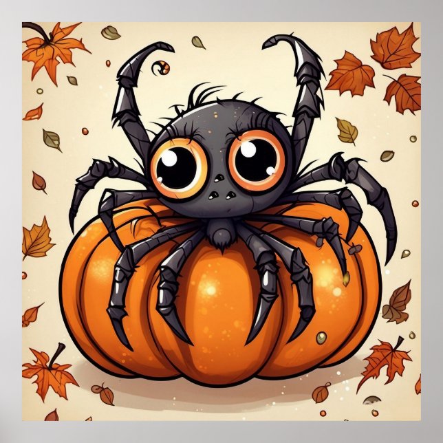Affiche Little Halloween Spider (Devant)